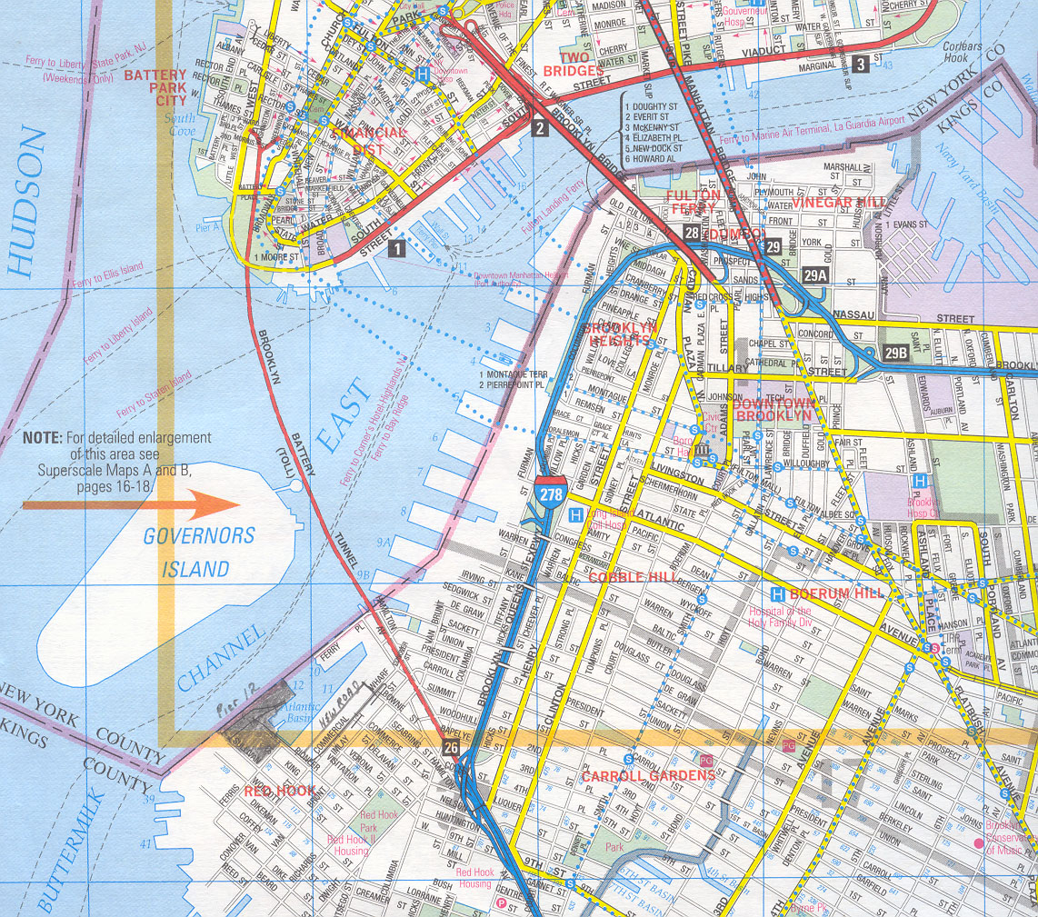 red hook map